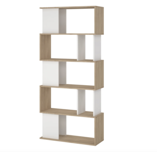 4x Basic Puzzle Boekenkast By fonQ, Wit